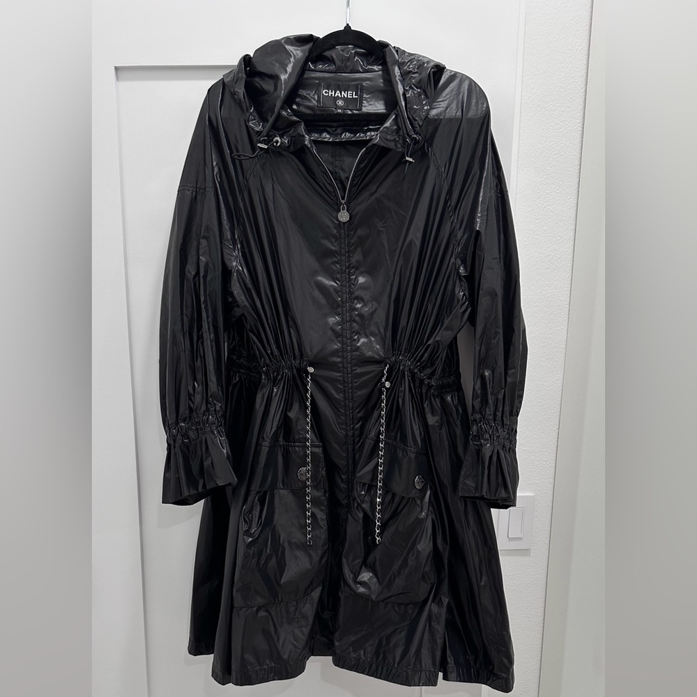 2019 CHANEL Light Nylon Jacket Coat